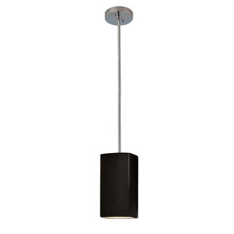 Rectangle Pendant (254|CER-6210-CRB-CROM-RIGID)