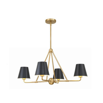 Xavier 31.75'' Vibrant Gold Chandelier (205|XAV-B9304-VG)