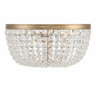 Nola 20'' Vibrant Gold Flush Mount (205|NOL-320-VG-CL-MWP)