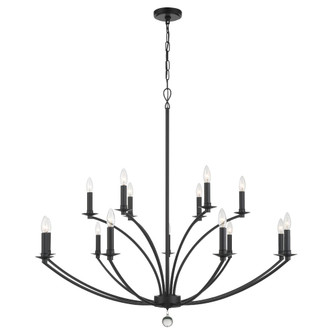 Mila 48'' Black Chandelier (205|MIL-8015-BK)