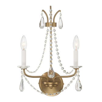 Karrington 12.5'' Aged Brass Sconce (205|KAR-90902-AG-CL-MWP)