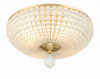 Bella 18'' Antique Gold Semi Flush Mount (205|BLA-10665-GA)