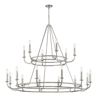 Bailey 48'' Polished Nickel Chandelier (205|BAI-A2109-PN)