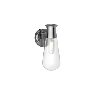 Marcel 5-in Chrome 1 Light Damp-Rated Wall/Vanity Light (7713|WV464001CH)