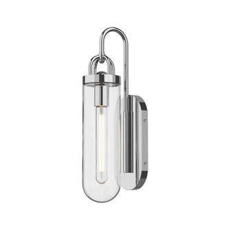 Lancaster 5-in Chrome 1 Light Damp-Rated Wall/Vanity Light (7713|WV461101CH)