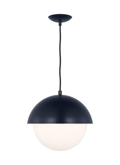 Hyde Modern 1-Light Indoor Dimmable Medium Pendant Ceiling Hanging Chandelier Light (7725|DJP1031NVY)