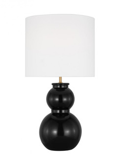 Buckley Transitional 1-Light Indoor Medium Table Lamp (7725|DJT1051GBK1)