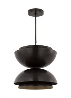 Shanti Large Double Pendant (7355|SLPD13227BZ)