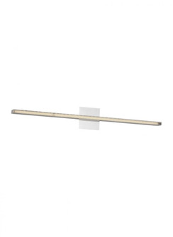 The Serre 36-inch Damp Rated 1-Light Integrated Dimmable LED Bath Vanity in Natural Brass (7355|MDBA18527NB)