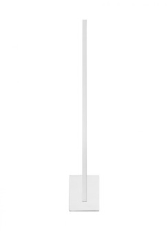 The Klee 30-inch Damp Rated 1-Light Integrated Dimmable LED Wall Sconce in Polished Nickel (7355|700WSKLE30NN-LED930-277)