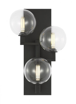 The Gambit Dry Rated Triple Damp Rated 3-Light Integrated Dimmable LED Wall Sconce (7355|700WSGMBTCB-LED927)