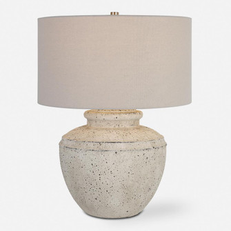 Uttermost Artifact Aged Stone Table Lamp (85|30162-1)