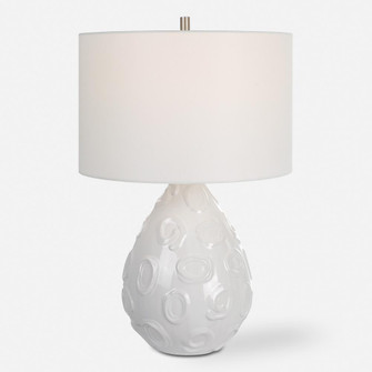 Uttermost Loop White Glaze Table Lamp (85|30159-1)