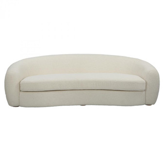 Uttermost Capra Art Deco White Sofa (85|23746)