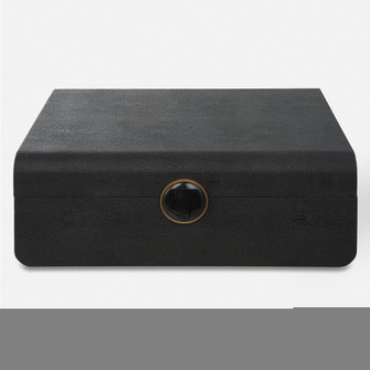 Uttermost Lalique Black Shagreen Box (85|18058)