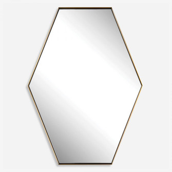 Uttermost Ankara Brass Hexagon Mirror (85|09894)