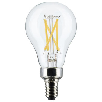 5.5 Watt A15 LED Filament; Clear; Candelabra Base; 2700K; 450 Lumens; 2-Pack (27|S21871)
