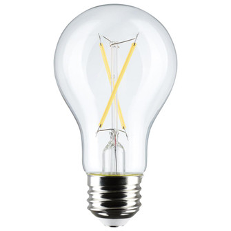 5 Watt A19 LED Filament; Clear; 3000K; Medium Base; 120 Volt; 4-Pack (27|S12461)