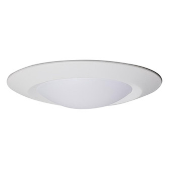 9 Inch; LED Flush Mount Fixture; Disk Light; Round; 17 Watt; 3000K; White Finish; 12pk (81|62/1763)