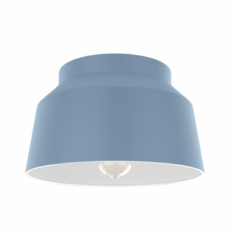 Hunter Cranbrook Indigo Blue 1 Light Flush Mount Ceiling Light Fixture (4797|19173)