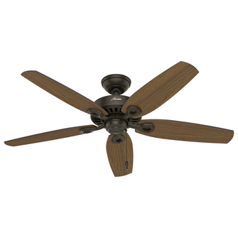 Hunter 52 inch Builder New Bronze Damp Rated Ceiling Fan and Pull Chain (4797|53292)