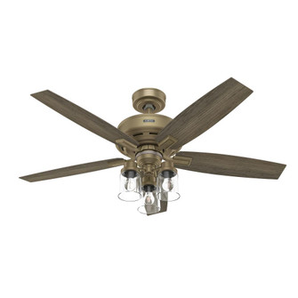 Hunter 52 inch Wi-Fi Ananova Luxe Gold Ceiling Fan with LED Light Kit and Handheld Remote (4797|51693)