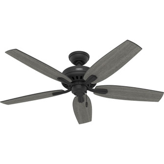 Hunter 52 inch Newsome Matte Black Ceiling Fan and Pull Chain (4797|52397)