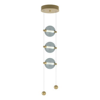 Abacus 3-Light LED Pendant (65|139059-LED-STND-86-YL0668)