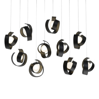 Riza 10-Light Pendant (65|131208-SKT-LONG-10-GG0711)
