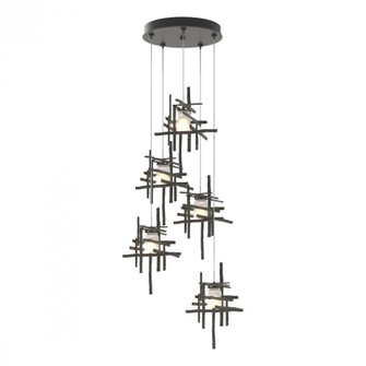 Tura 5-Light Frosted Glass Pendant (65|131128-SKT-STND-07-YC0305)