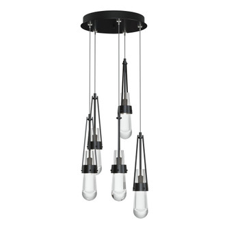 Link 5-Light Clear Glass Pendant (65|131127-SKT-STND-89-ZM0434)