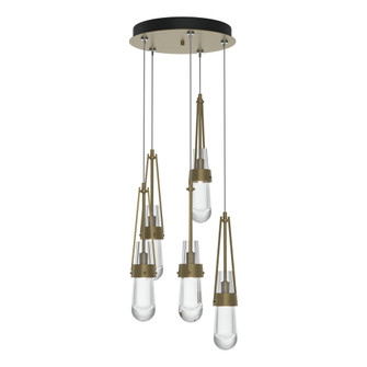Link 5-Light Clear Glass Pendant (65|131127-SKT-STND-84-ZM0434)
