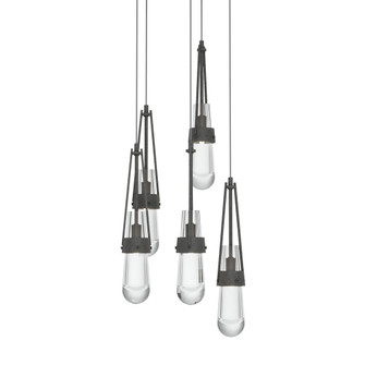 Link 5-Light Clear Glass Pendant (65|131127-SKT-LONG-20-ZM0434)