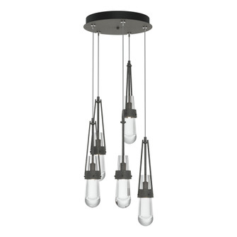 Link 5-Light Clear Glass Pendant (65|131127-SKT-STND-20-ZM0434)