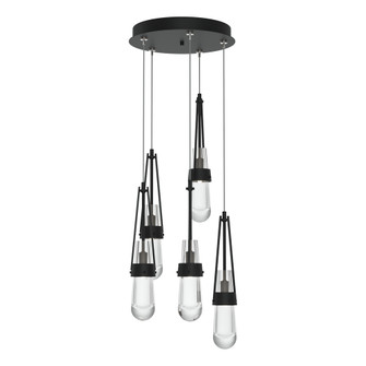 Link 5-Light Clear Glass Pendant (65|131127-SKT-STND-10-ZM0434)