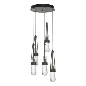 Link 5-Light Clear Glass Pendant (65|131127-SKT-STND-07-ZM0434)