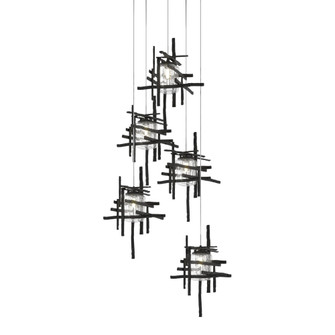 Tura 5-Light Seeded Glass Pendant (65|131126-SKT-LONG-89-II0728)