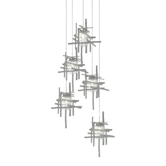 Tura 5-Light Seeded Glass Pendant (65|131126-SKT-LONG-82-II0728)