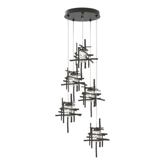 Tura 5-Light Seeded Glass Pendant (65|131126-SKT-STND-14-II0728)