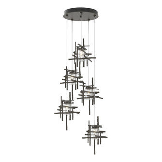 Tura 5-Light Seeded Glass Pendant (65|131126-SKT-STND-07-II0728)