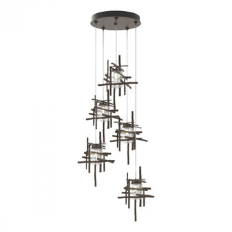 Tura 5-Light Seeded Glass Pendant (65|131126-SKT-STND-05-II0728)