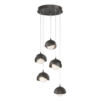 Brooklyn 5-Light Double Shade Pendant (65|131125-SKT-STND-89-14-GG0711)