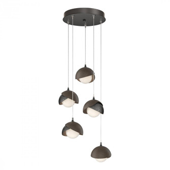 Brooklyn 5-Light Double Shade Pendant (65|131125-SKT-STND-89-05-GG0711)