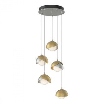 Brooklyn 5-Light Double Shade Pendant (65|131125-SKT-STND-85-86-GG0711)