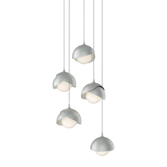 Brooklyn 5-Light Double Shade Pendant (65|131125-SKT-LONG-82-82-GG0711)