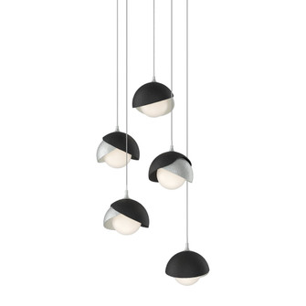 Brooklyn 5-Light Double Shade Pendant (65|131125-SKT-LONG-82-10-GG0711)