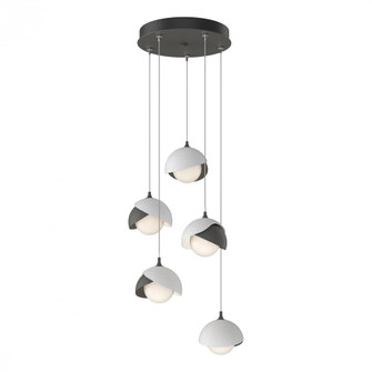 Brooklyn 5-Light Double Shade Pendant (65|131125-SKT-STND-20-02-GG0711)