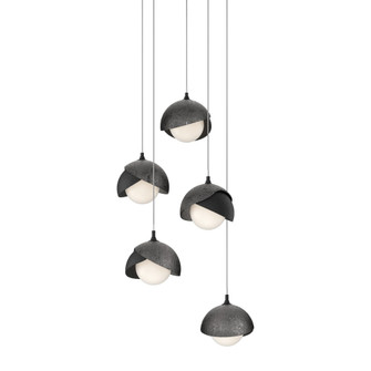 Brooklyn 5-Light Double Shade Pendant (65|131125-SKT-LONG-10-89-GG0711)