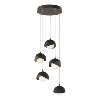 Brooklyn 5-Light Double Shade Pendant (65|131125-SKT-STND-05-10-GG0711)