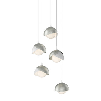 Brooklyn 5-Light Double Shade Pendant (65|131125-SKT-LONG-02-85-GG0711)